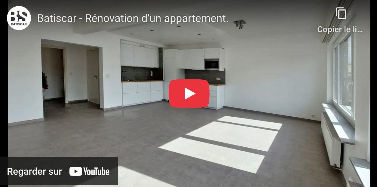 Rénovation d'un appartement